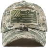 image:imageThe Hat Depot Low Profile Tactical Operator USA Flag Buckle Cotton CapDigital Camo2