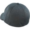 image:imageThe Hat Depot Mens Curved Brim Stretch Fit Mesh 6 Panel Fitted Baseball CapDark Grey