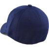 image:imageThe Hat Depot Mens Curved Brim Stretch Fit Mesh 6 Panel Fitted Baseball CapNavy