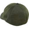 image:imageThe Hat Depot Mens Curved Brim Stretch Fit Mesh 6 Panel Fitted Baseball CapOlive