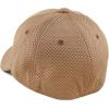 image:imageThe Hat Depot Mens Curved Brim Stretch Fit Mesh 6 Panel Fitted Baseball CapTimber