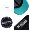 image:imageThe Hat Depot Mens Curved Brim Stretch Fit Mesh 6 Panel Fitted Baseball CapTurquoise