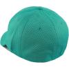 image:imageThe Hat Depot Mens Curved Brim Stretch Fit Mesh 6 Panel Fitted Baseball CapTurquoise