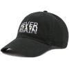 image:imageThe Hat Depot Never Again Gun Control March Embroidered Washed Cotton Low Profile Baseball Cap Hat Never AgainBlack2