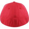 image:imageThe Hat Depot Plain Stretched One Size Spandex Cotton Fitted Cap Red