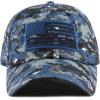 image:imageThe Hat Depot Tactical Operator USA Flag Low Profile Baseball Army Military CapBlue Digital Camo