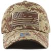 image:imageThe Hat Depot Tactical Operator USA Flag Low Profile Baseball Army Military CapDesert Digital Camo