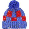 image:imageThe Hat Depot Thick Womens Square Sherpa Lining Beanie Winter HatRoyal