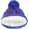 image:imageThe Hat Depot Thick Womens Square Sherpa Lining Beanie Winter HatRoyal