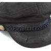 image:imageThe Hat Depot Unisex Cotton Yachting Style Sailing Greek Fisherman Cap hatBlack