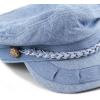 image:imageThe Hat Depot Unisex Cotton Yachting Style Sailing Greek Fisherman Cap hatBlue