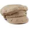 image:imageThe Hat Depot Unisex Cotton Yachting Style Sailing Greek Fisherman Cap hatKhaki