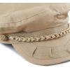 image:imageThe Hat Depot Unisex Cotton Yachting Style Sailing Greek Fisherman Cap hatKhaki