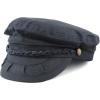 image:imageThe Hat Depot Unisex Cotton Yachting Style Sailing Greek Fisherman Cap hatNavy