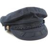 image:imageThe Hat Depot Unisex Cotton Yachting Style Sailing Greek Fisherman Cap hatNavy