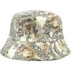 image:imageThe Hat Depot Unisex Cute Unique Print Faux Leather Bucket HatKhaki