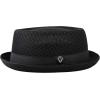 image:imageThe Hat Depot Unisex Light Weight Classic Soft Cool Mesh Pork Pie hatBlack