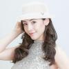 image:imageThe Hat Depot Unisex Light Weight Classic Soft Cool Mesh Pork Pie hatWhite
