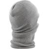 image:imageThe Hat Depot Unisex Thick and Long Face Ski Mask Made in USA2 Made in Usa  Grey