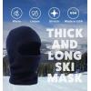 image:imageThe Hat Depot Unisex Thick and Long Face Ski Mask Made in USA2 Made in Usa  Navy