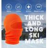image:imageThe Hat Depot Unisex Thick and Long Face Ski Mask Made in USA2 Made in Usa  Neon Orange