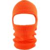 image:imageThe Hat Depot Unisex Thick and Long Face Ski Mask Made in USA2 Made in Usa  Neon Orange