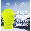 image:imageThe Hat Depot Unisex Thick and Long Face Ski Mask Made in USA2 Made in Usa  Neon Yellow
