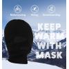 image:imageThe Hat Depot Unisex Thick and Long Face Ski Mask Made in USABlack3hole