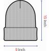 image:imageThe Hat Depot Winter Big Slouchy Chunky Thick Stretch Knit Beanie Fleece Lined Beanie Without Pom Hat1 Straight Purple