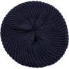 image:imageThe Hat Depot Winter Multi Colors Knit Beret All Kinds of Tam Hats2 Style 008  Navy