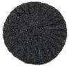 image:imageThe Hat Depot Winter Multi Colors Knit Beret All Kinds of Tam Hats3 Style 32  Black