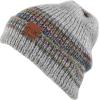 image:imageThe Hat Depot Winter Warm Knit Infinity Loop Scarf And Cuff Beanie Hat Bundle SetGrey