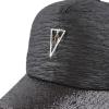 image:imageThe Hat Depot Women Cap Sequins Glitter Ornament Mesh Trucker Snap Back HatTriangleblack