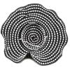 image:imageThe Hat Depot Womens Floppy Decorated Flower Sun Light Weight HatBlack