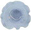 image:imageThe Hat Depot Womens Floppy Decorated Flower Sun Light Weight HatBlue