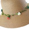 image:imageThe Hat Depot Womens Floppy Summer Sun Beach Wide Brim Straw HatFh11
