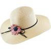 image:imageThe Hat Depot Womens Floppy Summer Sun Beach Wide Brim Straw HatFh2beige