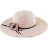 image:imageThe Hat Depot Womens Floppy Summer Sun Beach Wide Brim Straw HatFh2light Pink