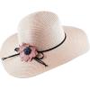 image:imageThe Hat Depot Womens Floppy Summer Sun Beach Wide Brim Straw HatFh2light Pink