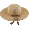 image:imageThe Hat Depot Womens Floppy Summer Sun Beach Wide Brim Straw HatFh3