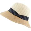 image:imageThe Hat Depot Womens Floppy Summer Sun Beach Wide Brim Straw HatFh4