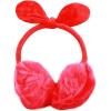 image:imageThe Hat Depot Womens Warmers Faux Fur Fleece Bunny Winter Ear MuffsFuchsia