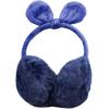 image:imageThe Hat Depot Womens Warmers Faux Fur Fleece Bunny Winter Ear MuffsNavy