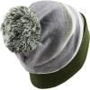 image:imageWinter Knit Beanie Hat with Pom Pom  Warm Cuffed Slouch Ski Cap for Men amp Women1olive and Grey With Pom