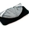 image:imageWinter Knit Beanie Hat with Pom Pom  Warm Cuffed Slouch Ski Cap for Men amp Women2black and Gray