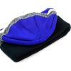 image:imageWinter Knit Beanie Hat with Pom Pom  Warm Cuffed Slouch Ski Cap for Men amp Women2black and Royal