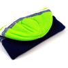 image:imageWinter Knit Beanie Hat with Pom Pom  Warm Cuffed Slouch Ski Cap for Men amp Women2navy and Lime