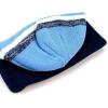image:imageWinter Knit Beanie Hat with Pom Pom  Warm Cuffed Slouch Ski Cap for Men amp Women2navy and Sky Blue