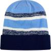 image:imageWinter Knit Beanie Hat with Pom Pom  Warm Cuffed Slouch Ski Cap for Men amp Women2navy and Sky Blue