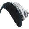 image:imageWinter Knit Beanie Hat with Pom Pom  Warm Cuffed Slouch Ski Cap for Men amp Women3blackGrey